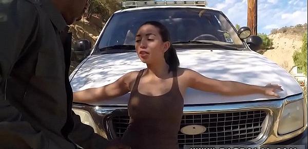  Mexican police gangbang Latina Babe Fucked By the Law